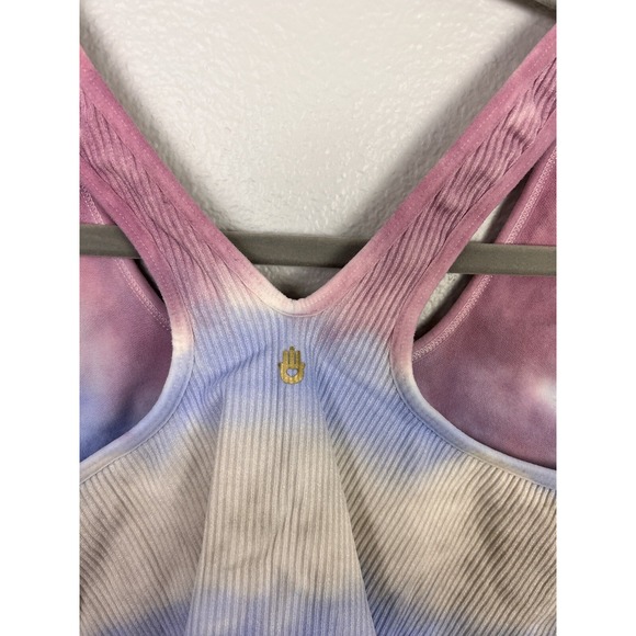 spiritual gangster ribbed workout tank size M/L tie dye Multi Color - Picture 5 of 6